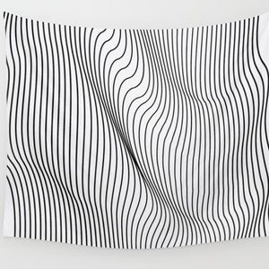 Minimal Curves Wall Tapestry